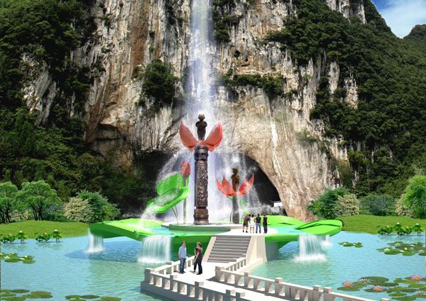 新艺标环艺 重庆乡村旅游策划 景区改造升级 景区雕塑设计